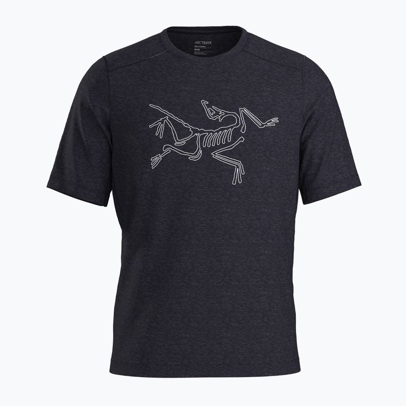 Koszulka męska Arc'teryx Cormac Logo SS black heather