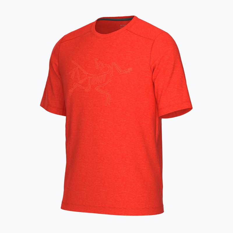 Koszulka męska Arc'teryx Cormac Logo SS dynasty heather 3