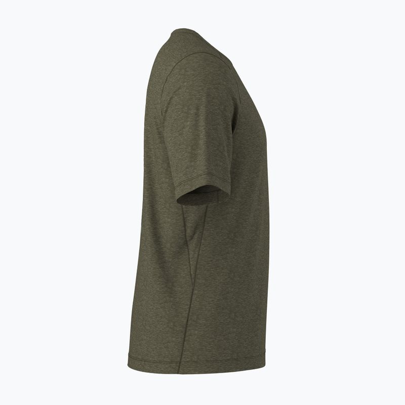 Koszulka trekkingowa męska Arc'teryx Cormac Arc'bird Logo tatsu heather/stone green 4