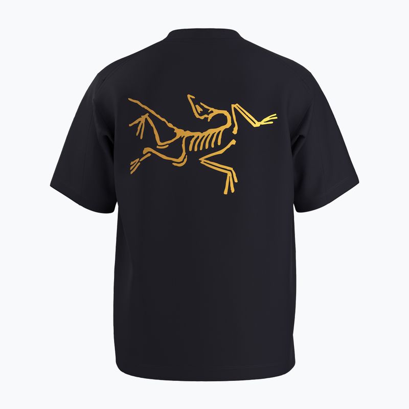 Koszulka męska Arcteryx Kragg Cotton Logo 24k black 2
