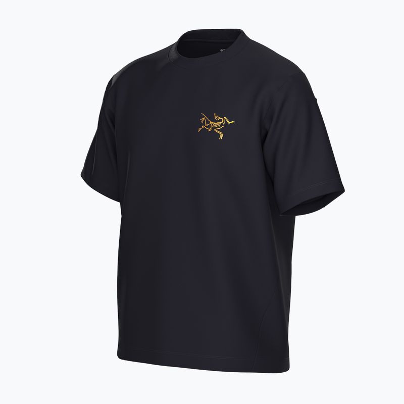 Koszulka męska Arcteryx Kragg Cotton Logo 24k black 3
