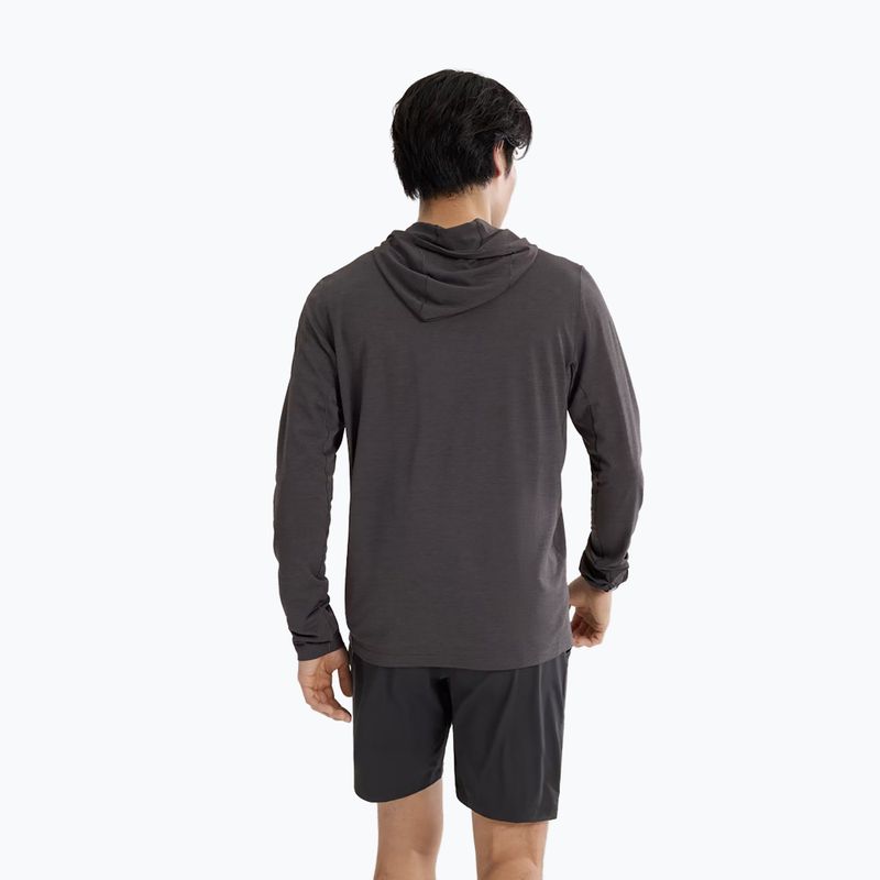 Longsleeve męski Arc'teryx Cormac Hoody black heather 2