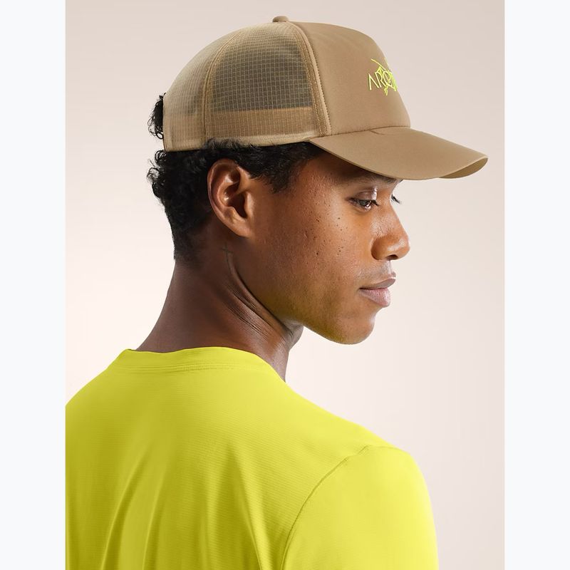 Czapka z daszkiem Arc'teryx Bird Word Trucker canvas/euphoria 5
