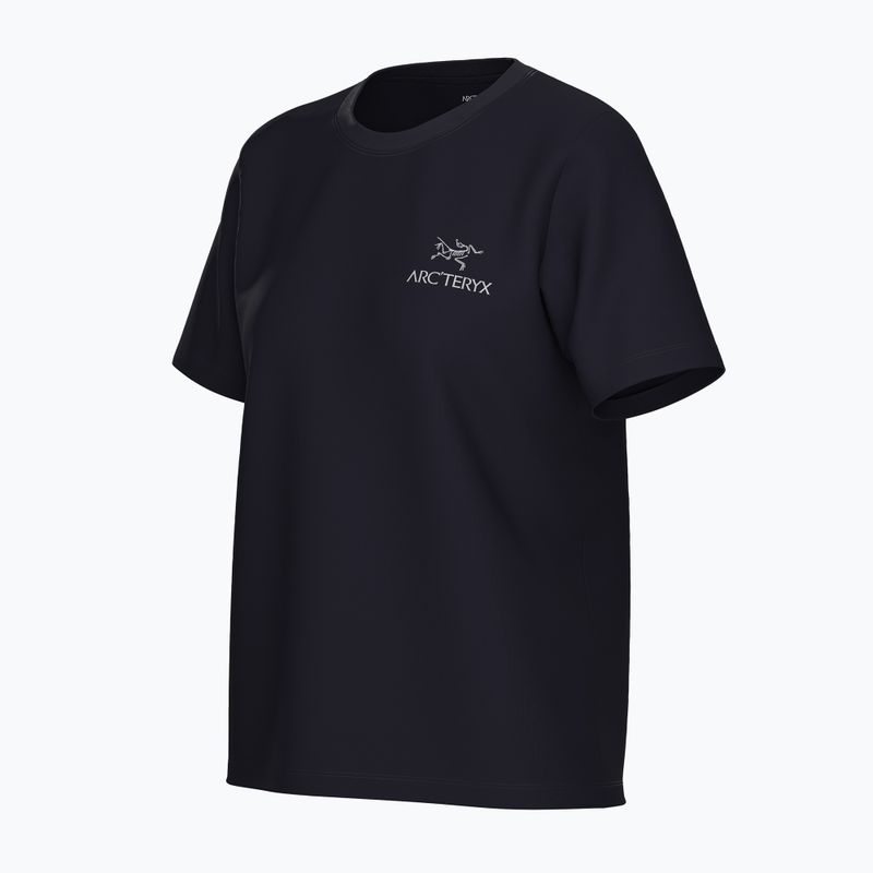 Koszulka damska Arc'teryx Kragg Sl Cotton Emblem Crew black 3