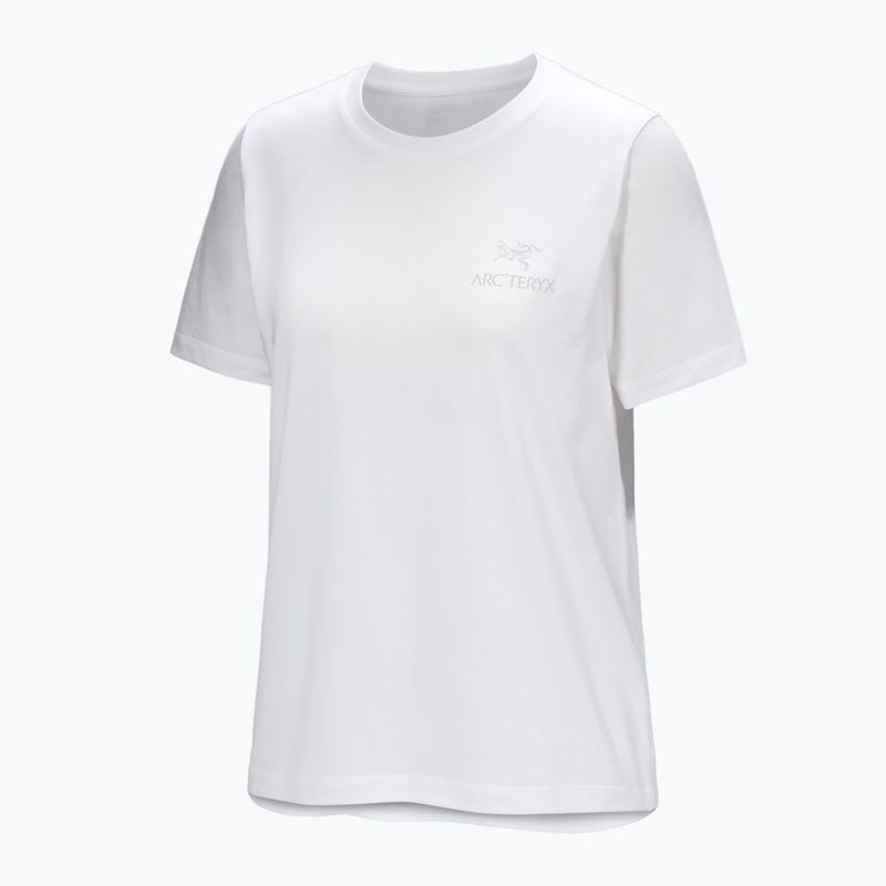 Koszulka damska Arc'teryx Kragg Sl Cotton Emblem Crew white light 6