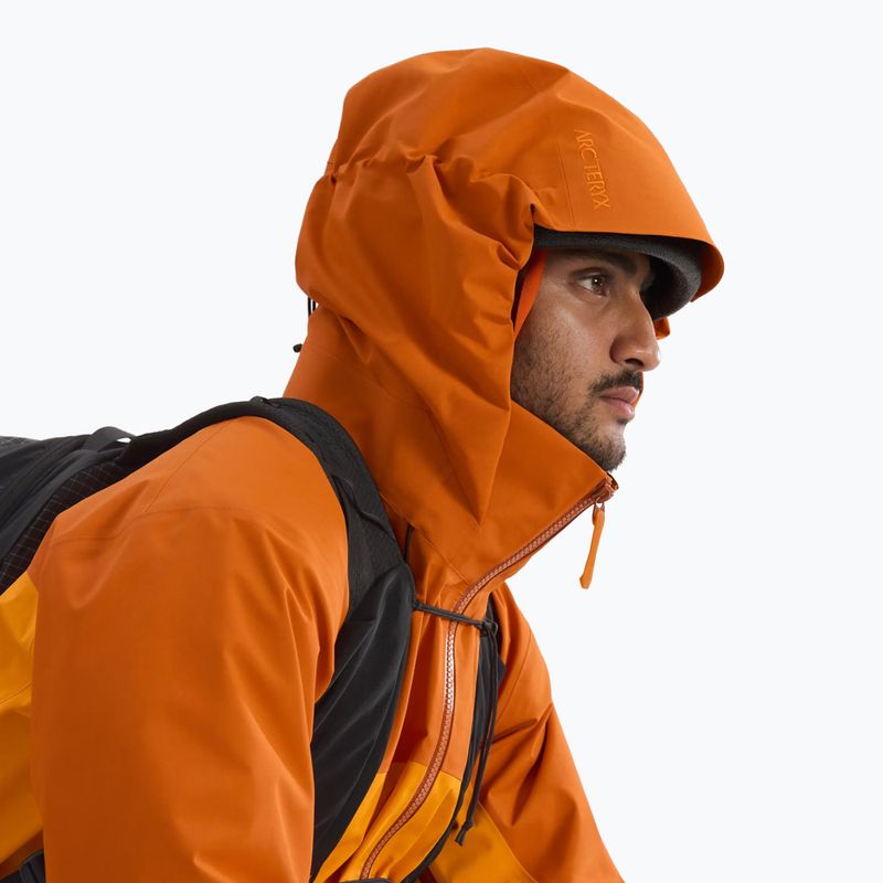 Kurtka przeciwdeszczowa męska Arcteryx Beta AR copper sky/blaze 4