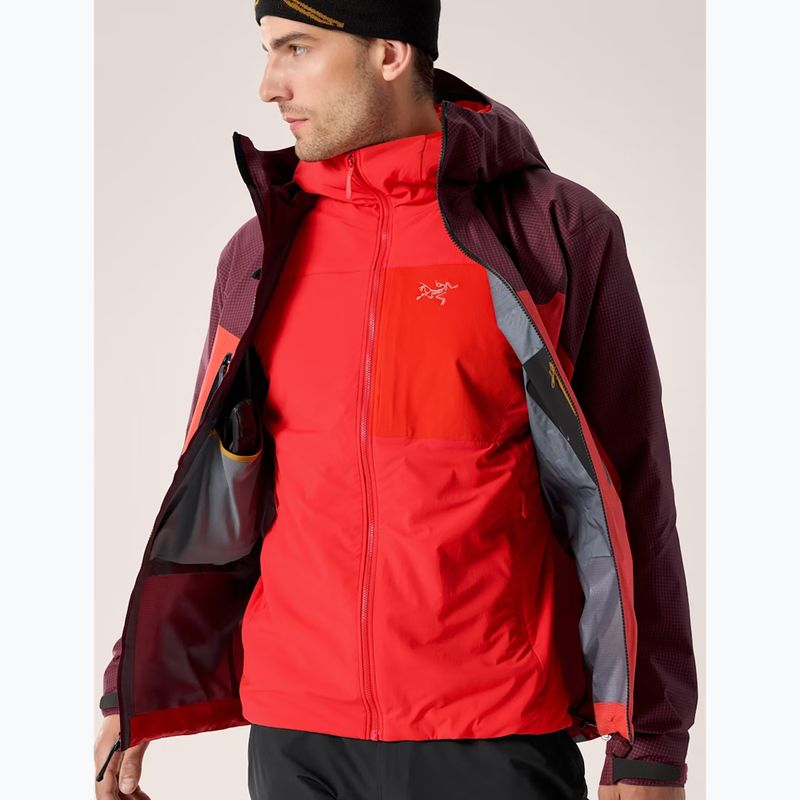 Kurtka przeciwdeszczowa męska Arcteryx Alpha mars/dynasty 4