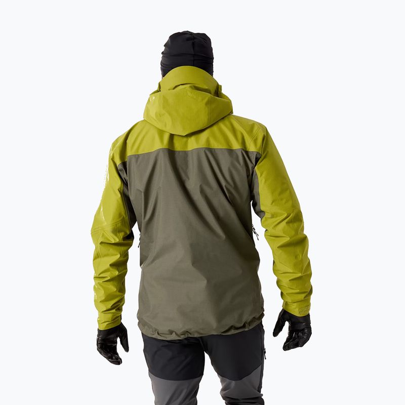 Kurtka przeciwdeszczowa męska Arcteryx Alpha olive moss/tatsu 3