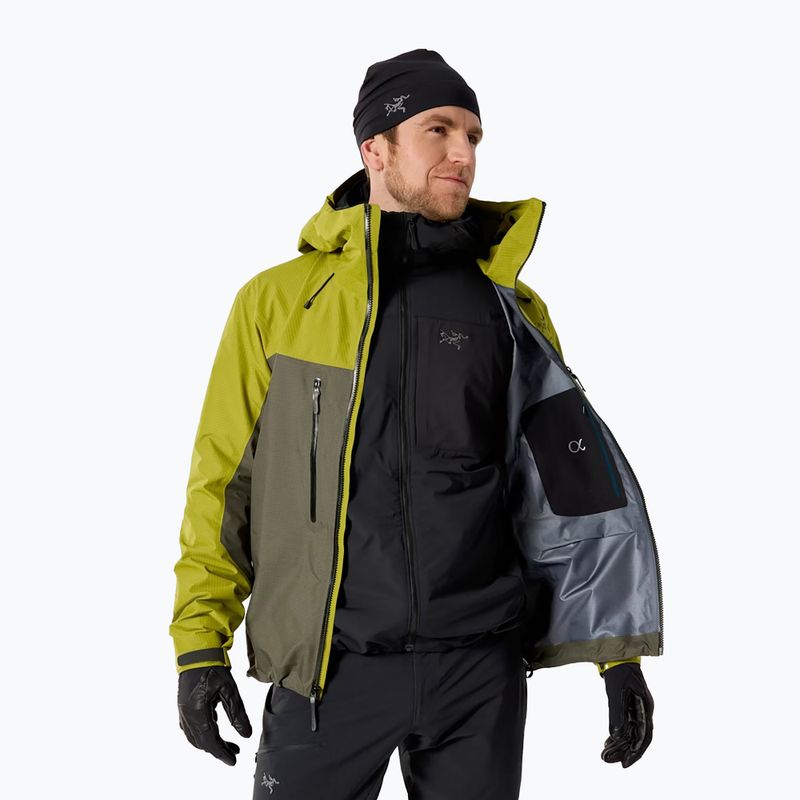 Kurtka przeciwdeszczowa męska Arcteryx Alpha olive moss/tatsu 6