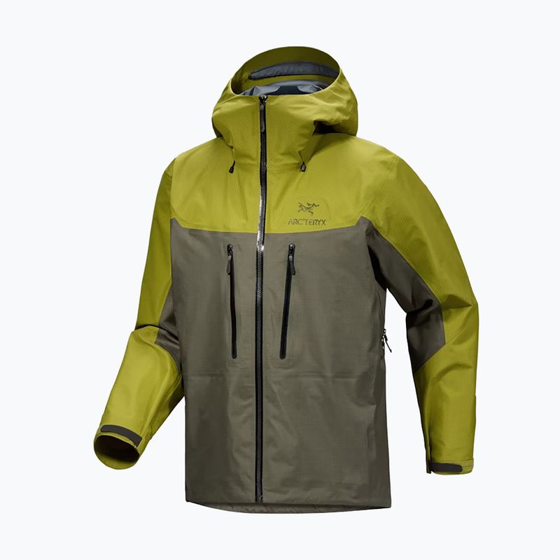 Kurtka przeciwdeszczowa męska Arcteryx Alpha olive moss/tatsu 7