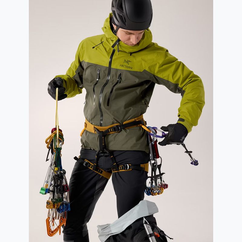 Kurtka przeciwdeszczowa męska Arcteryx Alpha olive moss/tatsu 10