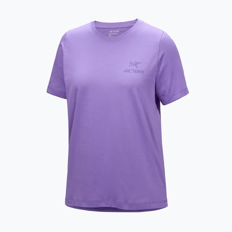 Koszulka damska Arc'teryx Kragg Sl Cotton Emblem Crew aster 6