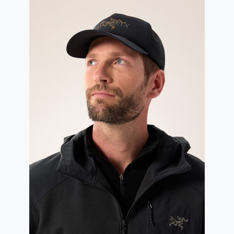 Czapka z daszkiem Arc'teryx Bird Word 24k black 7