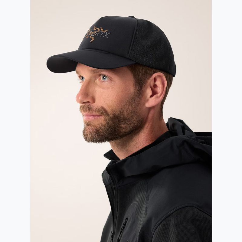 Czapka z daszkiem Arc'teryx Bird Word 24k black 8
