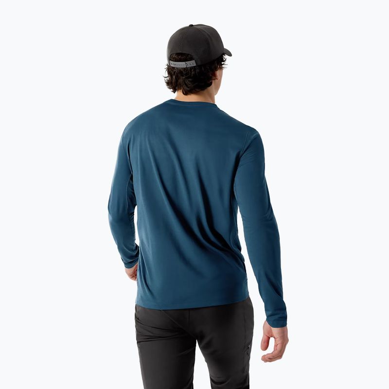Longsleeve trekkingowy męski Arc'teryx Cormac Crew nightscape heather 2
