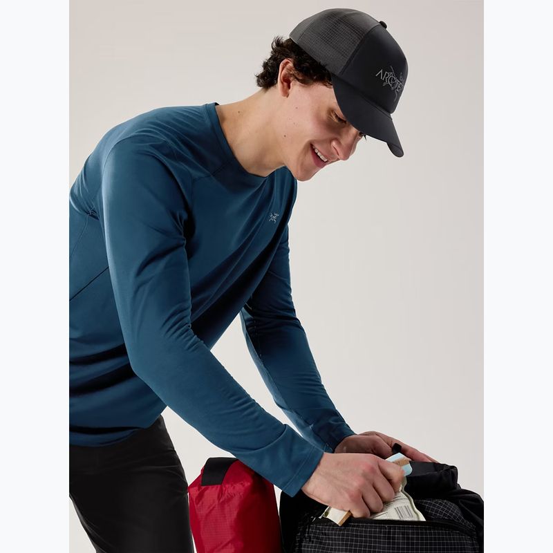 Longsleeve trekkingowy męski Arc'teryx Cormac Crew nightscape heather 4