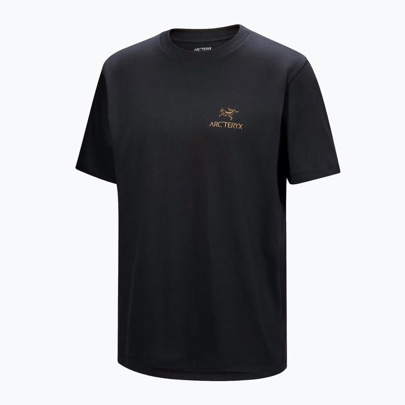 Koszulka męska Arcteryx Kragg Sl Cotton Bird Word 24k black 5