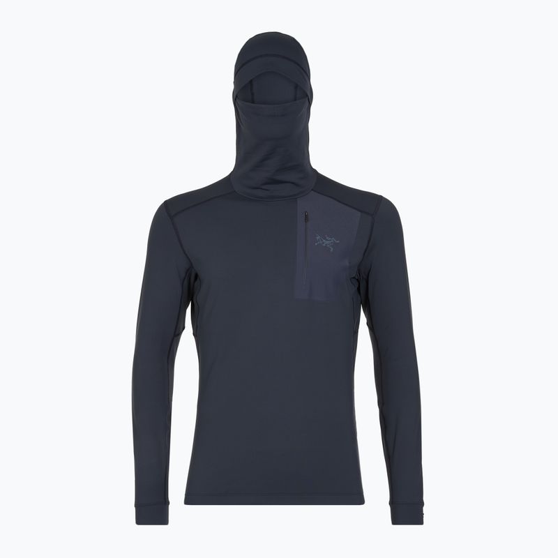 Bluza trekkingowa męska Arc'teryx Rho LT Hoody black sapphire ii 4