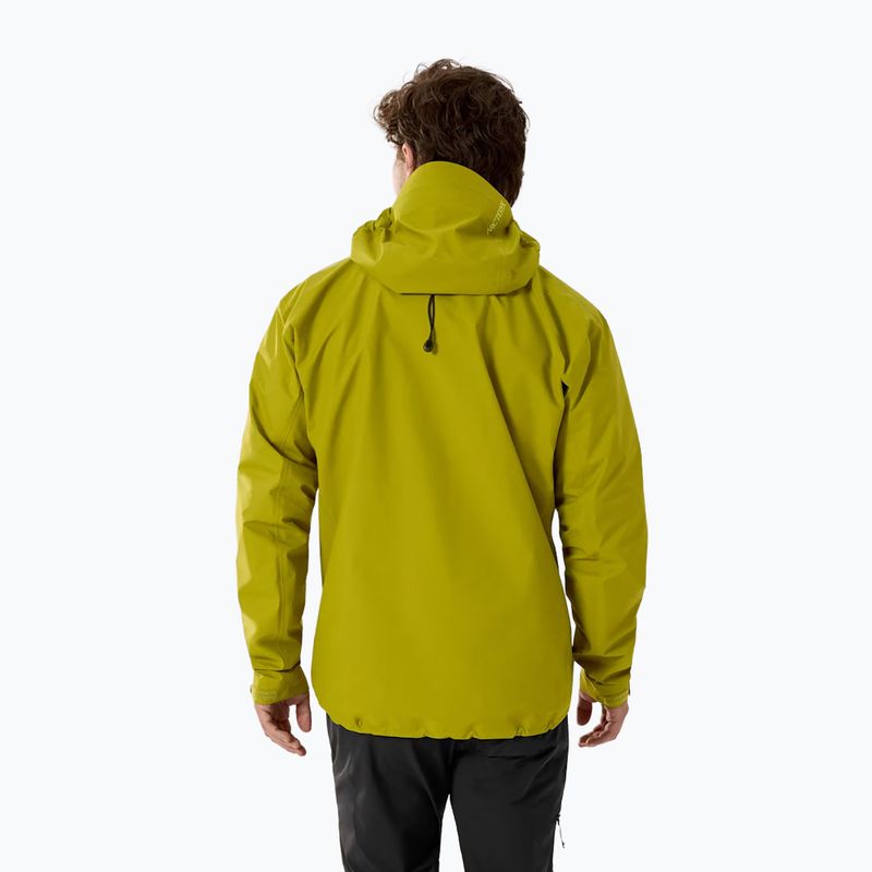 Kurtka przeciwdeszczowa męska Arcteryx Beta SL olive moss/euphoria 2