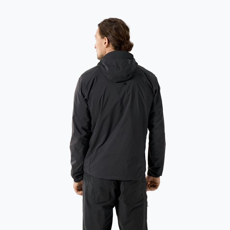 Kurtka przeciwwiatrowa męska Arc'Teryx Squamish Hoody black 2