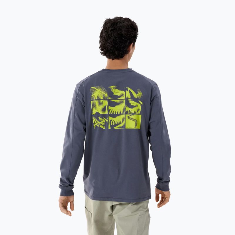 Longsleeve męski Arcteryx Kragg SL Cotton Bird Tile dark stratus/euphoria 3
