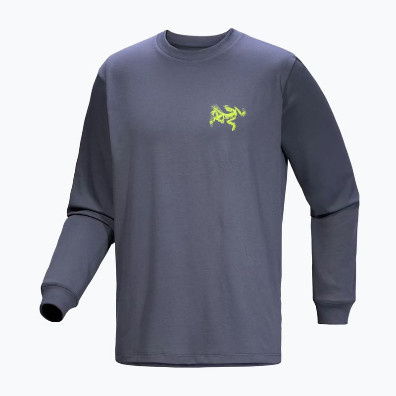 Longsleeve męski Arc'teryx Kragg SL Cotton Bird Tile dark stratus/euphoria 5