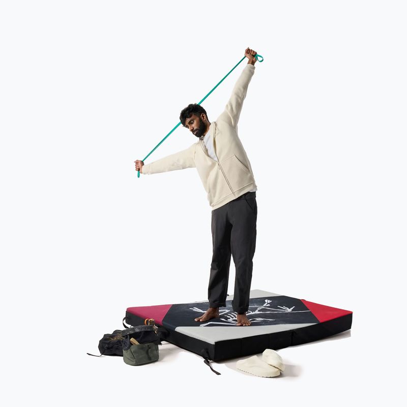 Bluza polarowa trekkingowa męska Arc'teryx Emblem Fleece Full-Zip Hoody sea salt 2