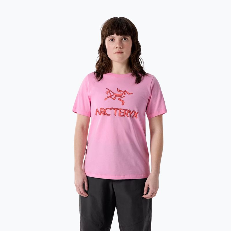 Koszulka damska Arcteryx Kragg SL Cotton Heatmap Crew pineberry