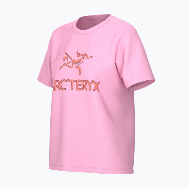 Koszulka damska Arcteryx Kragg SL Cotton Heatmap Crew pineberry 3