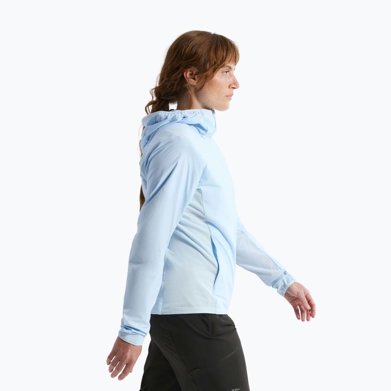 Kurtka przeciwwiatrowa damska Arcteryx Atom SL Hoody alpine blue 4