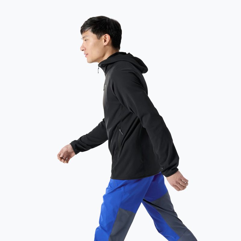 Bluza polarowa męska Arc'Teryx Delta Hoody black sapphire 4