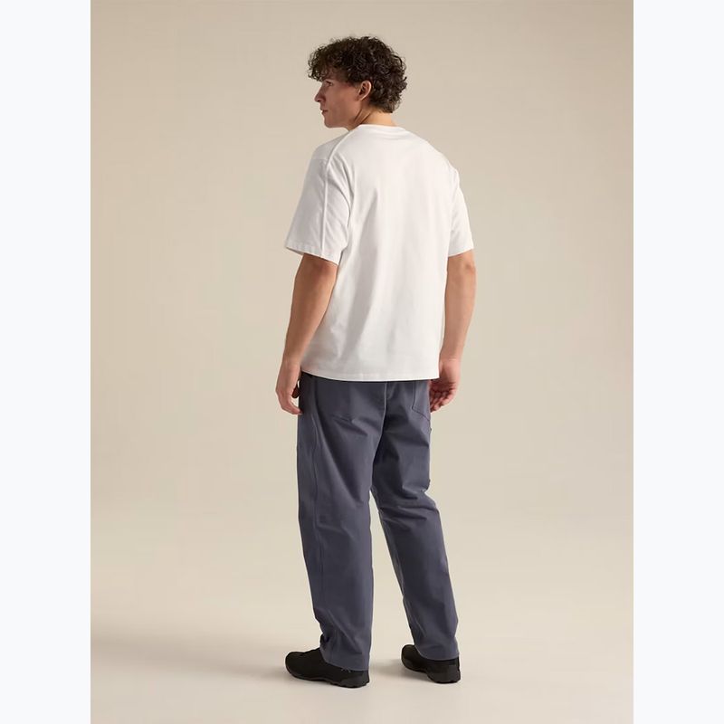 Koszulka męska Arcteryx Kragg Cotton Emblem Crew SS white light 4