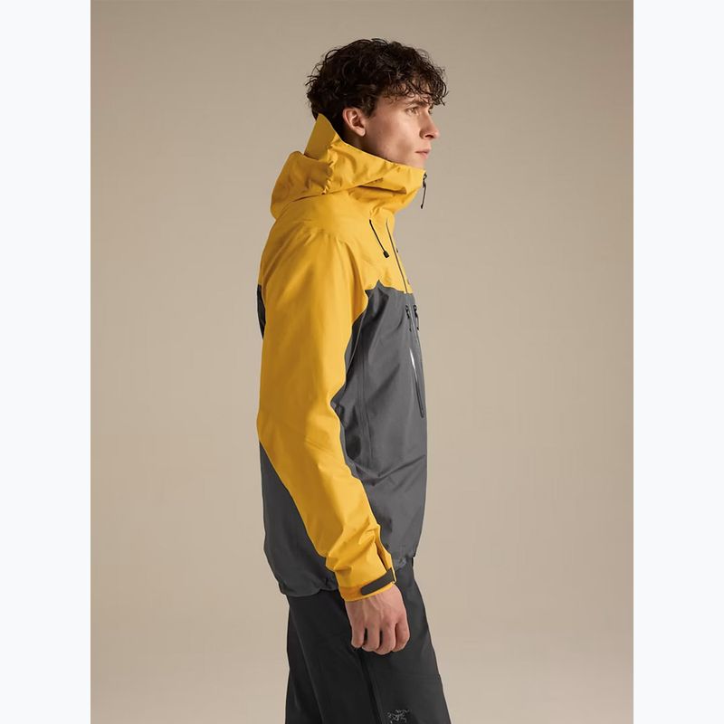 Kurtka softshell męska Arcteryx Alpha larch/dk grey 5