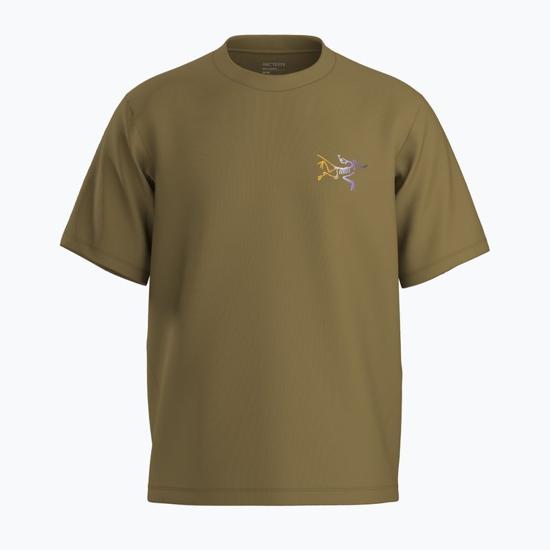 Koszulka męska Arcteryx Kragg Cotton Logo SS bracken 8