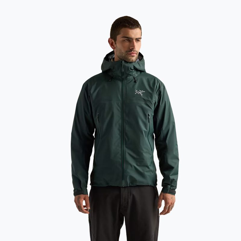Kurtka softshell męska Arcteryx Beta SL dark jade