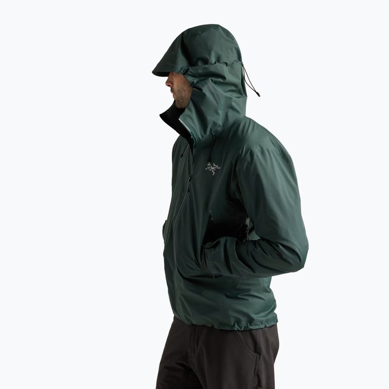 Kurtka softshell męska Arcteryx Beta SL dark jade 5