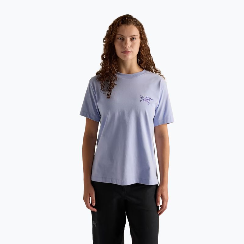 Koszulka damska Arcteryx Kragg Cotton Little Bird Crew kasumi