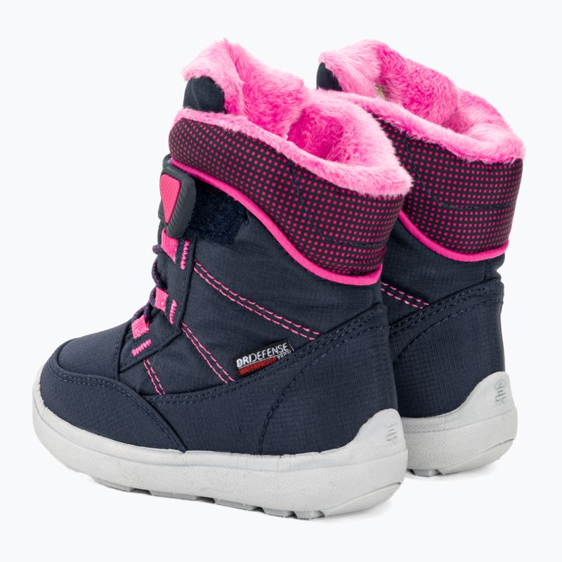 Śniegowce dziecięce Kamik Stance2 navy/magenta 3