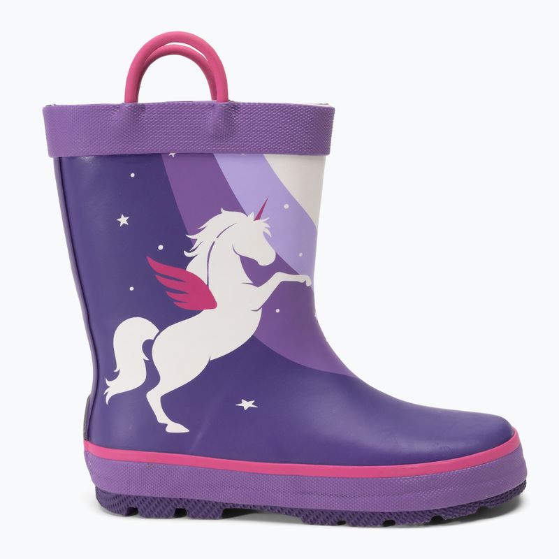 Kalosze dziecięce Kamik Unicorn purple 2