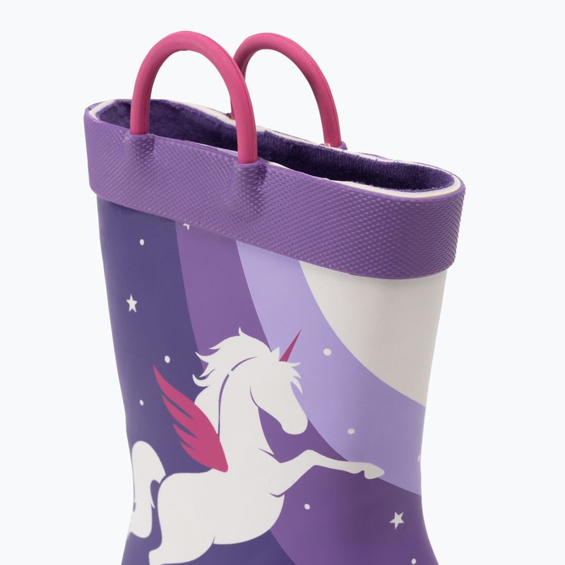 Kalosze dziecięce Kamik Unicorn purple 8