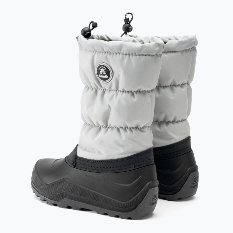Śniegowce chłopięce Kamik Snowcozy light grey 3