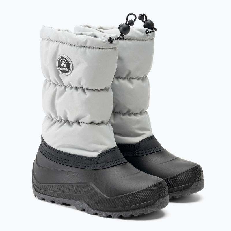 Śniegowce chłopięce Kamik Snowcozy light grey 4