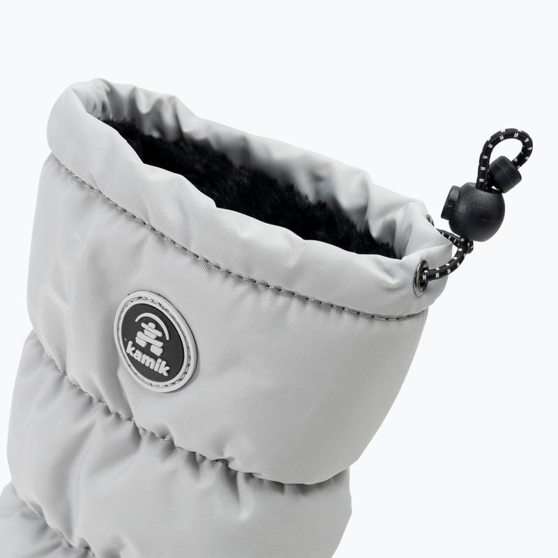 Śniegowce chłopięce Kamik Snowcozy light grey 8