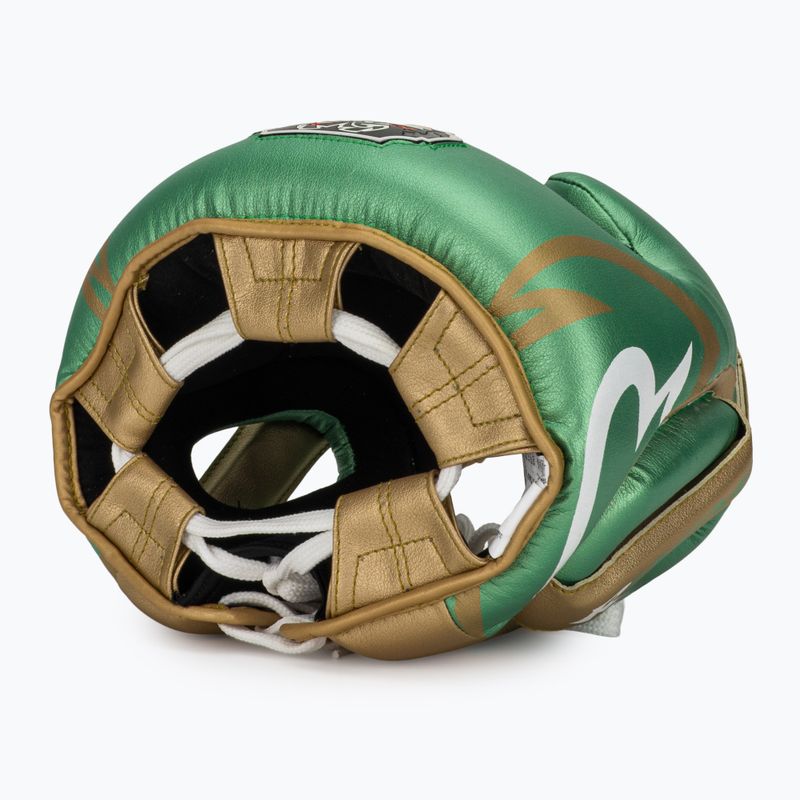 Kask bokserski Rival RHG100 Professional Headgear green/gold 6