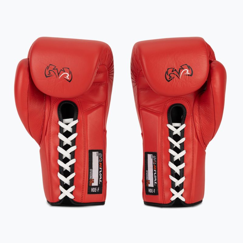 Rękawice bokserskie Rival RFX-Guerrero Sparring-HDE-F red 3