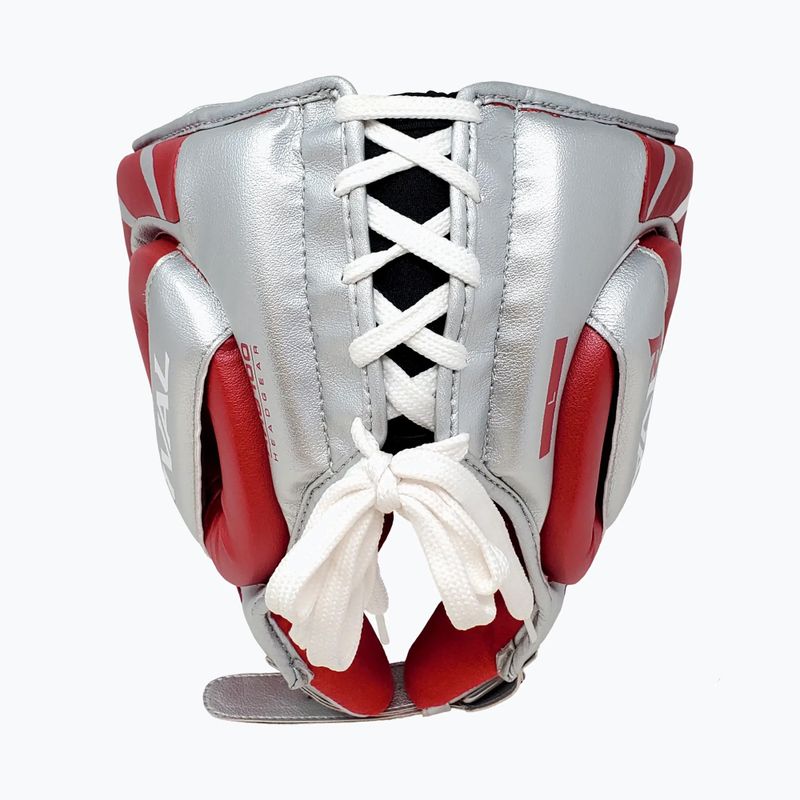 Kask bokserski Rival RHG100 Professional Headgear red/silver 3