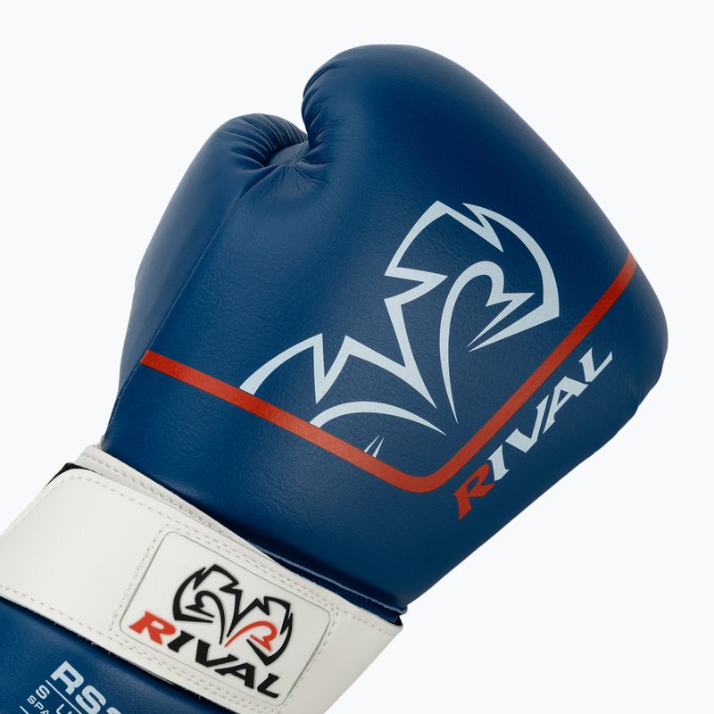Rękawice bokserskie Rival RS2V Super Sparring 2.0 blue 5