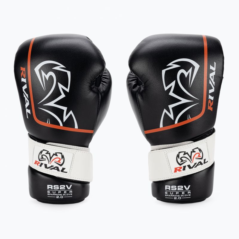Rękawice bokserskie Rival Super Sparring 2.0 black