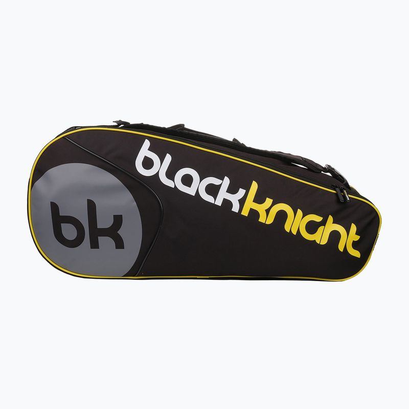 Torba do squasha Black Knight Pro Series Tour 12R black/yellow 3