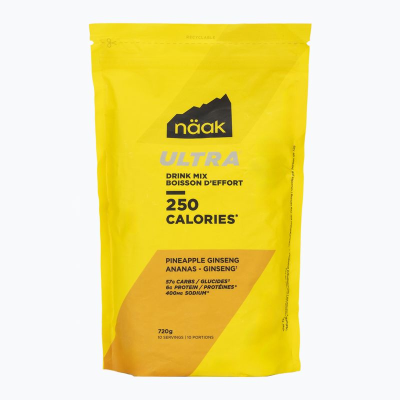 Napój energetyczny Näak Ultra Drink Mix 720 g pineapple ginseng